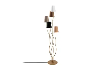 Gulvlampe Crestor Flerfarget / Mørke farger - Flerfarget / Mørke farger - Belysning - Innendørsbelysning & Lamper - Soveromslampe