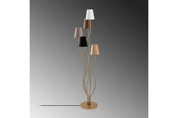 Gulvlampe Crestor Flerfarget / Mørke farger - Flerfarget / Mørke farger - Belysning - Innendørsbelysning & Lamper - Soveromslampe