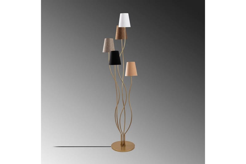 Gulvlampe Crestor Flerfarget / Mørke farger - Flerfarget / Mørke farger - Belysning - Innendørsbelysning & Lamper - Soveromslampe