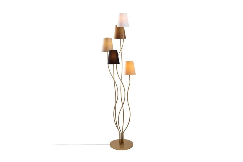 Gulvlampe Crestor Flerfarget / Mørke farger - Flerfarget / Mørke farger - Belysning - Innendørsbelysning & Lamper - Soveromslampe