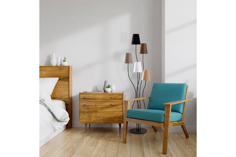 Gulvlampe Crestor Flerfarget / Narwanike farger - Flerfarget / Narwanike farger - Belysning - Innendørsbelysning & Lamper - Soveromslampe