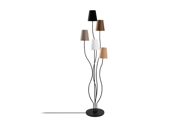 Gulvlampe Crestor Flerfarget / Narwanike farger - Flerfarget / Narwanike farger - Belysning - Innendørsbelysning & Lamper - Soveromslampe