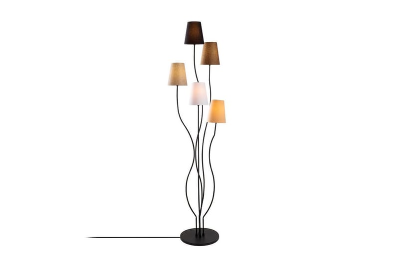 Gulvlampe Crestor Flerfarget / Narwanike farger - Flerfarget / Narwanike farger - Belysning - Innendørsbelysning & Lamper - Soveromslampe