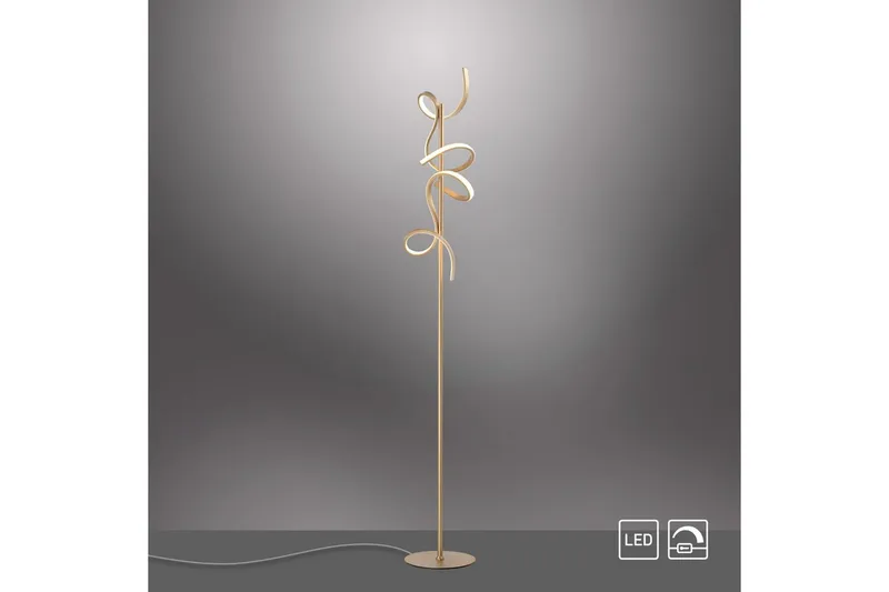 Gulvlampe Curls - 22x156x22 cm - Belysning - Innendørsbelysning & Lamper - Soveromslampe