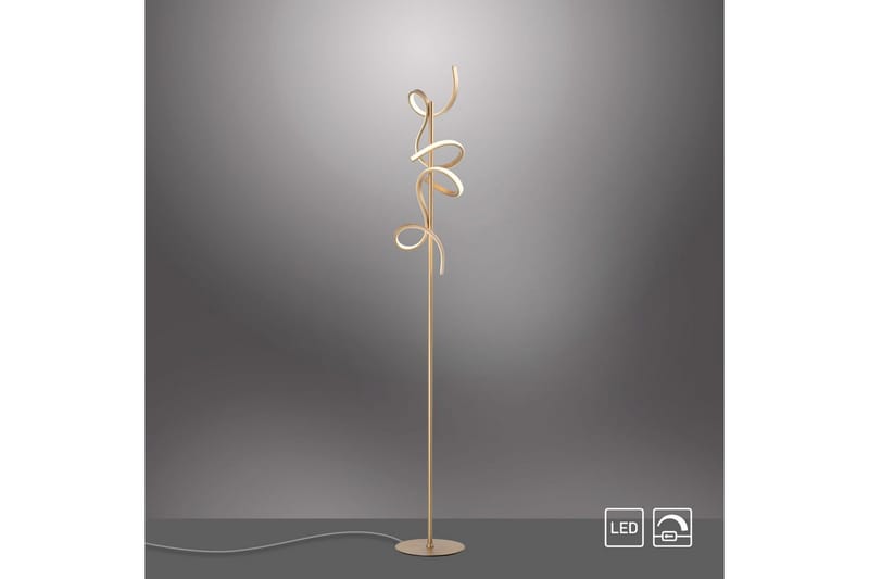 Gulvlampe Curls - 22x156x22 cm - Belysning - Innendørsbelysning & Lamper - Soveromslampe