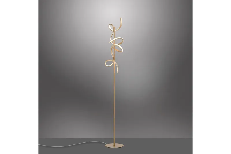 Gulvlampe Curls - 22x156x22 cm - Belysning - Innendørsbelysning & Lamper - Soveromslampe