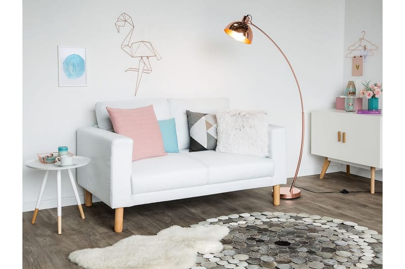 Dintel Gulvlampe 155 cm - Kobber - Belysning - Innendørsbelysning & Lamper - Gulvlampe