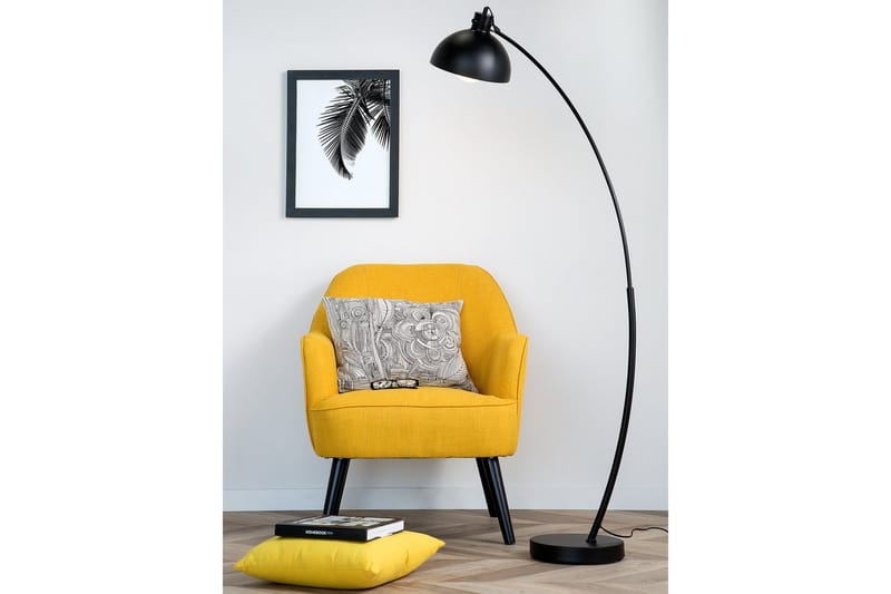 Dintel Gulvlampe 155 cm - Svart - Belysning - Innendørsbelysning & Lamper - Gulvlampe