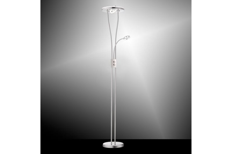 Eboni Gulvlampe - Lysegrå - Belysning - Innendørsbelysning & Lamper - Gulvlampe