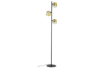 Gulvlampe Eglo Altamira Svart/Messing - Belysning - Innendørsbelysning & Lamper - Soveromslampe