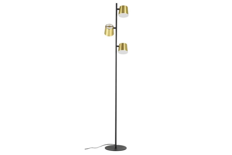 Gulvlampe Eglo Altamira Svart/Messing - Belysning - Innendørsbelysning & Lamper - Soveromslampe