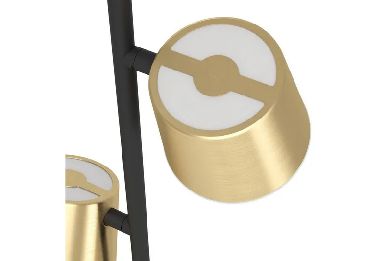 Gulvlampe Eglo Altamira Svart/Messing - Belysning - Innendørsbelysning & Lamper - Soveromslampe