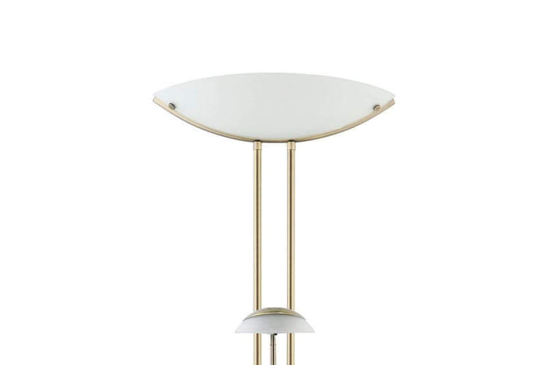 Gulvlampe Eglo Baya bronsert hvit - Hvit/Mørk grå - Belysning - Innendørsbelysning & Lamper - Gulvlampe - Toarmet gulvlampe