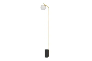 Gulvlampe Eglo Betulia Svart/Messing Opalhvit - Belysning - Innendørsbelysning & Lamper - Soveromslampe
