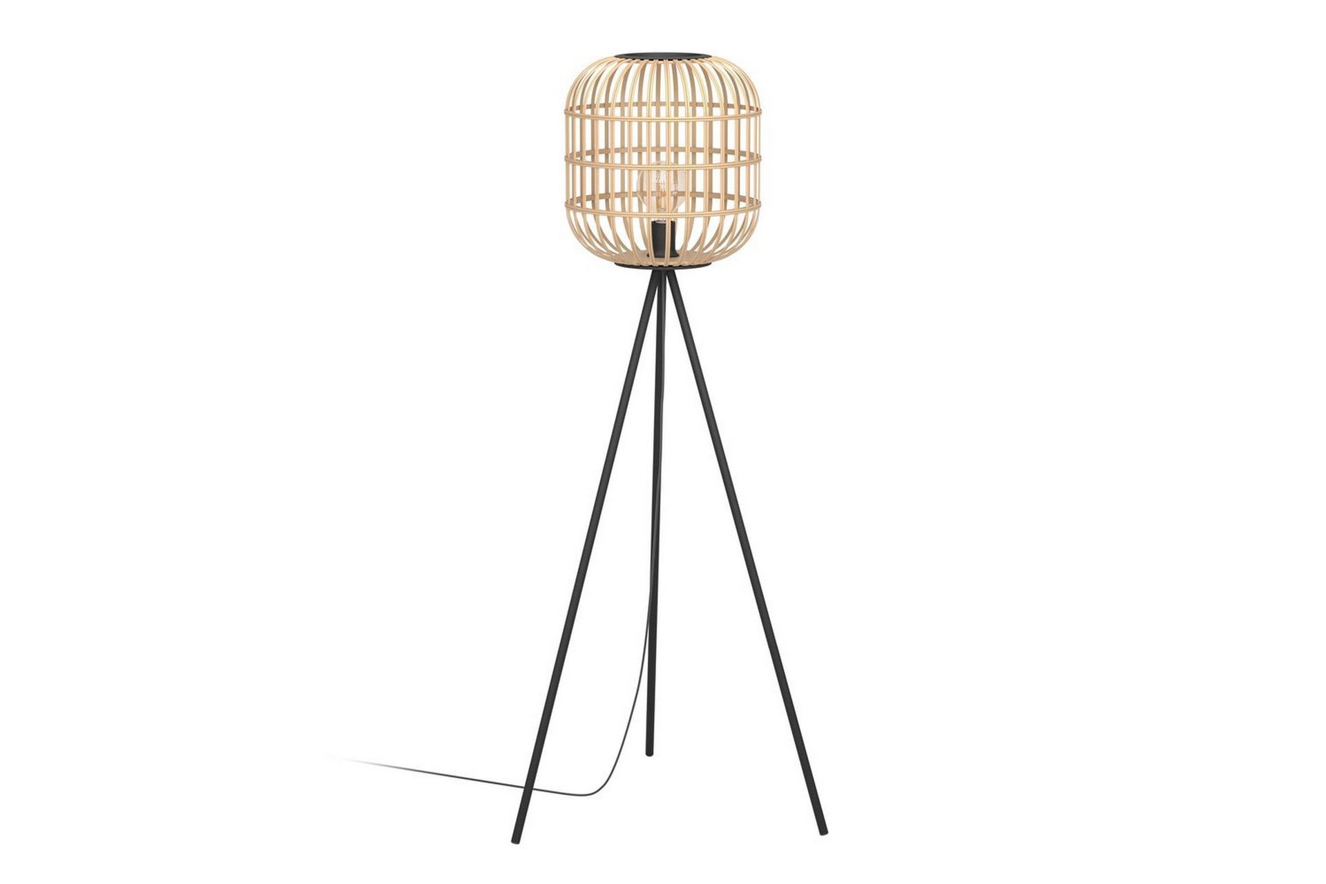 Gulvlampe Eglo Bordesley - Svart