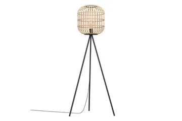 Gulvlampe Eglo Bordesley - Svart - Belysning - Innendørsbelysning & Lamper - Soveromslampe