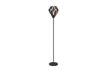 Gulvlampe Eglo Carlton 1 - Svart/Kobber - Belysning - Innendørsbelysning & Lamper - Soveromslampe