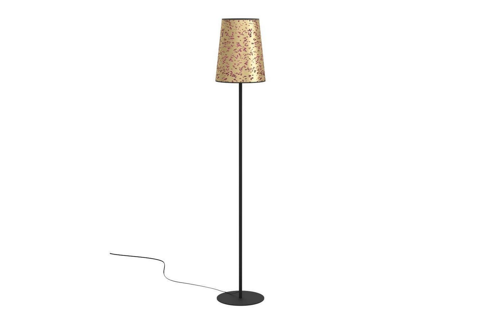 Gulvlampe Eglo Castuera Gull med Roseblad -