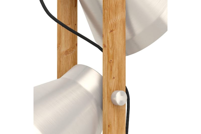 Gulvlampe Eglo Cawton - Brun - Belysning - Innendørsbelysning & Lamper - Gulvlampe - Toarmet gulvlampe