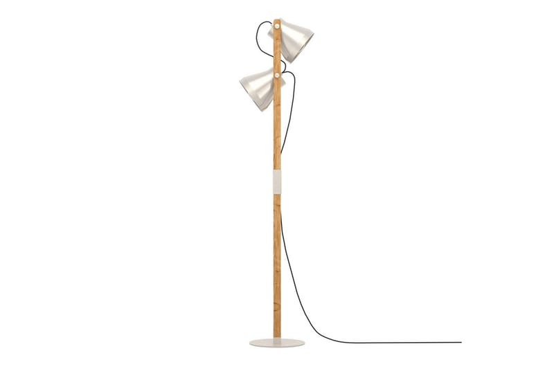 Gulvlampe Eglo Cawton - Brun - Belysning - Innendørsbelysning & Lamper - Gulvlampe - Toarmet gulvlampe