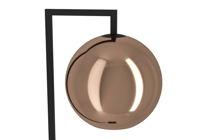 Gulvlampe Eglo Cordoba Svart/Kobber - Belysning - Innendørsbelysning & Lamper - Soveromslampe