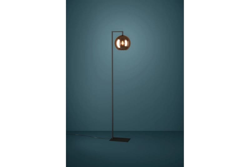 Gulvlampe Eglo Cordoba Svart/Kobber - Belysning - Innendørsbelysning & Lamper - Soveromslampe