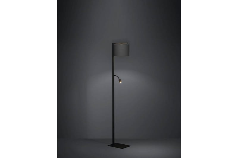 Gulvlampe Eglo Foligno Svart - Belysning - Innendørsbelysning & Lamper - Soveromslampe
