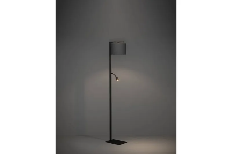 Gulvlampe Eglo Foligno Svart - Belysning - Innendørsbelysning & Lamper - Soveromslampe