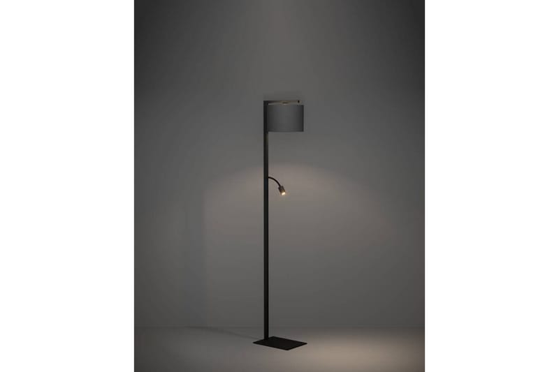 Gulvlampe Eglo Foligno Svart - Belysning - Innendørsbelysning & Lamper - Soveromslampe