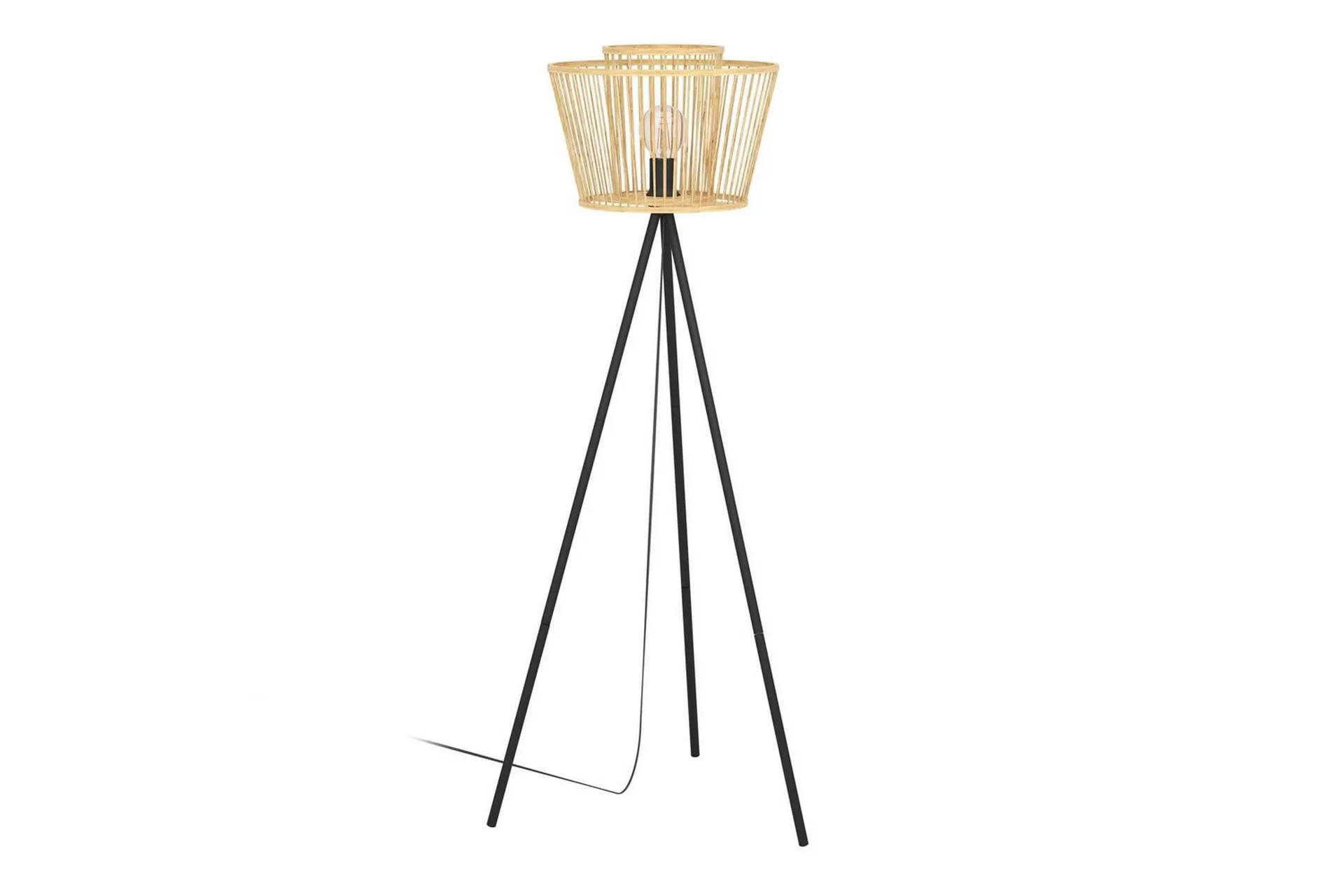 Gulvlampe Eglo Hykeham - Svart
