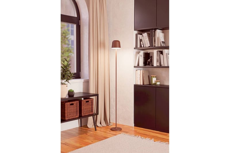Gulvlampe Eglo Mannera-L Brun - Brun - Belysning - Innendørsbelysning & Lamper - Soveromslampe