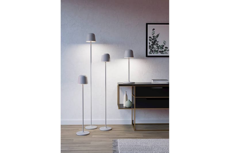 Gulvlampe Eglo Mannera-L Grå - Grå - Belysning - Innendørsbelysning & Lamper - Soveromslampe