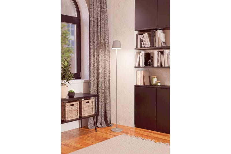 Gulvlampe Eglo Mannera-L Grå - Grå - Belysning - Innendørsbelysning & Lamper - Soveromslampe