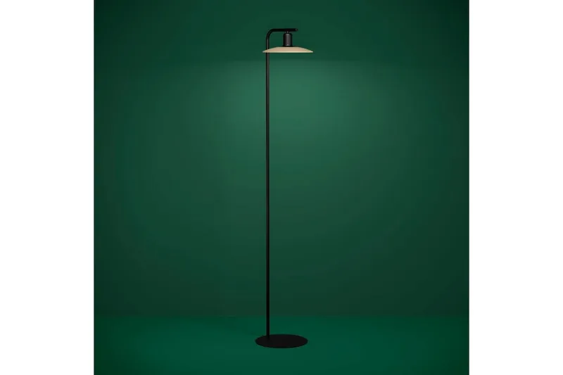 Gulvlampe Eglo Mayazes svart/tre - Belysning - Innendørsbelysning & Lamper - Soveromslampe