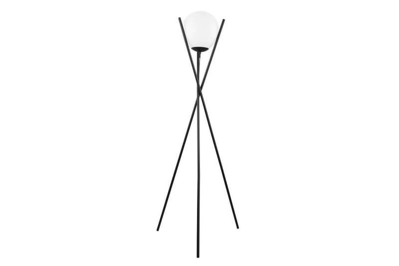 Gulvlampe Eglo Salvezinas Svart/Opalhvit - Belysning - Innendørsbelysning & Lamper - Soveromslampe