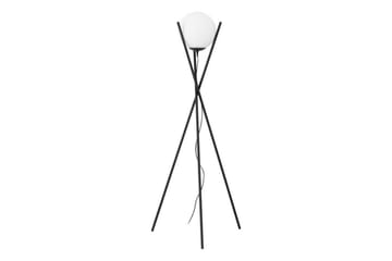 Gulvlampe Eglo Salvezinas Svart/Opalhvit - Belysning - Innendørsbelysning & Lamper - Soveromslampe