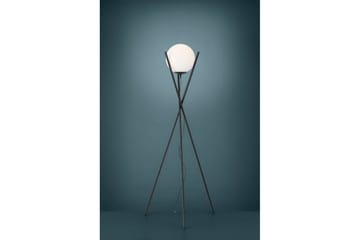 Gulvlampe Eglo Salvezinas Svart/Opalhvit - Belysning - Innendørsbelysning & Lamper - Soveromslampe