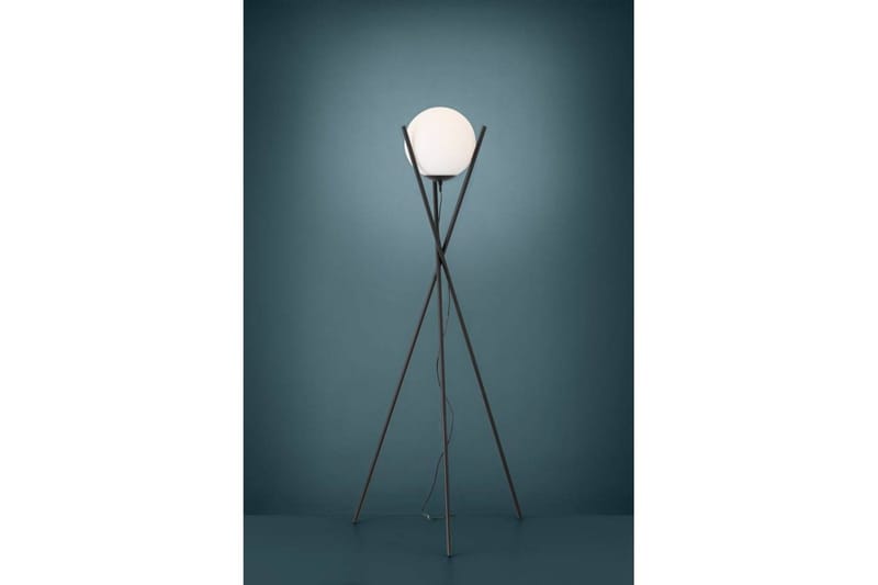 Gulvlampe Eglo Salvezinas Svart/Opalhvit - Belysning - Innendørsbelysning & Lamper - Soveromslampe