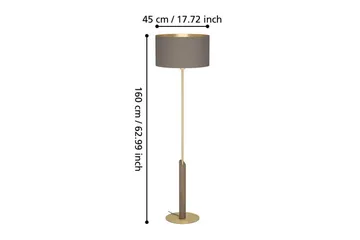 Gulvlampe Eglo Santandria Cappuccino - Belysning - Innendørsbelysning & Lamper - Soveromslampe