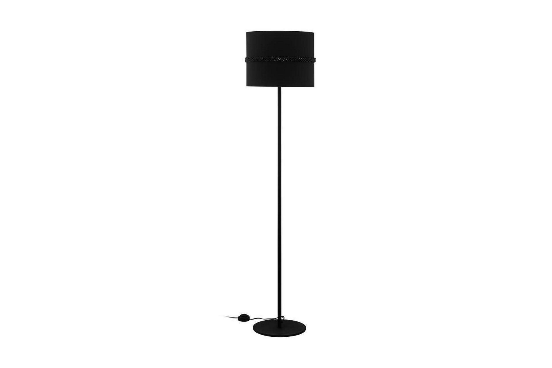 Gulvlampe Eglo Paraguaio Svart -