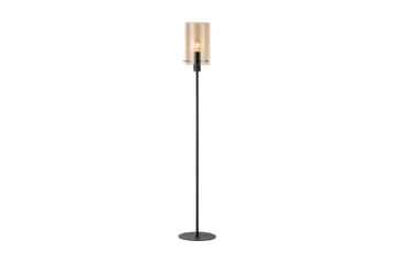 Gulvlampe Eglo Polverara Svart/Amber - Belysning - Innendørsbelysning & Lamper - Soveromslampe
