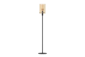 Gulvlampe Eglo Polverara Svart/Amber - Belysning - Innendørsbelysning & Lamper - Soveromslampe