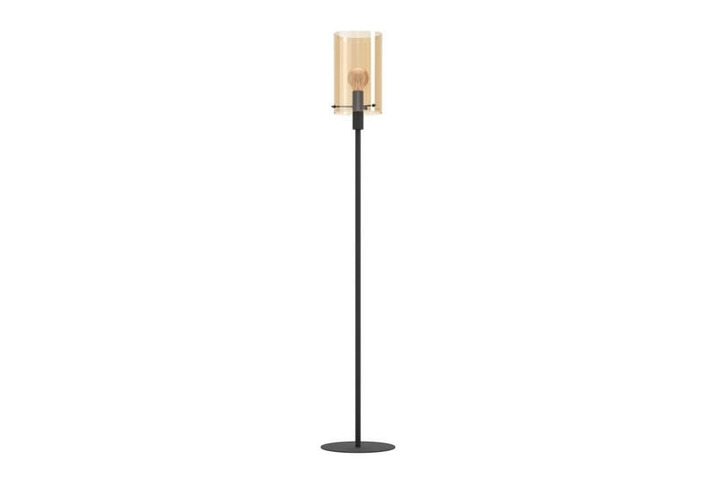 Gulvlampe Eglo Polverara Svart/Amber - Belysning - Innendørsbelysning & Lamper - Soveromslampe