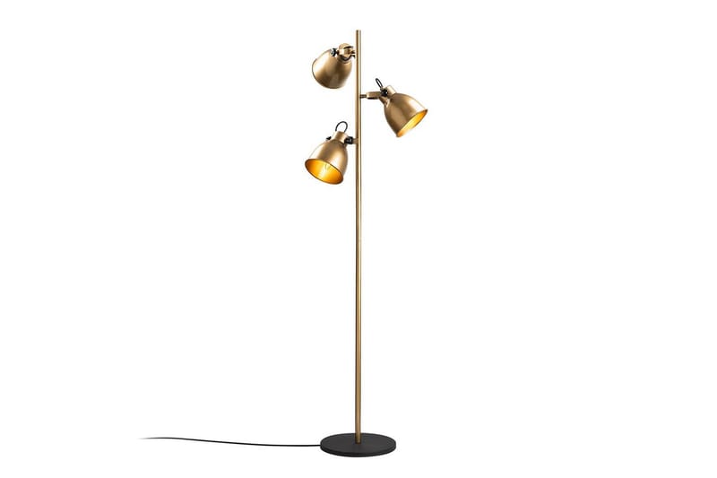Gulvlampe Elber Gull - Gull - Belysning - Innendørsbelysning & Lamper - Soveromslampe