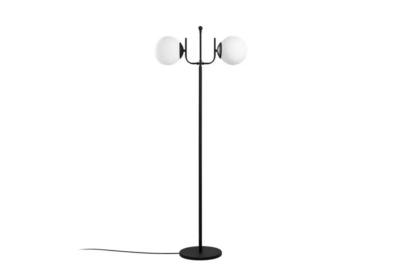 Gulvlampe Gevir Svart, Svart