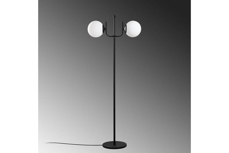 Gulvlampe Gevir Svart - Svart - Belysning - Innendørsbelysning & Lamper - Soveromslampe