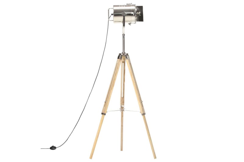 Gulvlampe med stativ heltre mango 140 cm - Belysning - Innendørsbelysning & Lamper - Gulvlampe