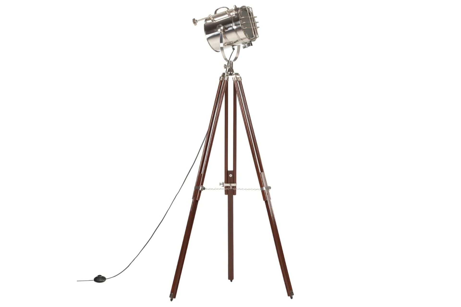 Gulvlampe med stativ heltre mango 180 cm - Belysning - Innendørsbelysning & Lamper - Gulvlampe