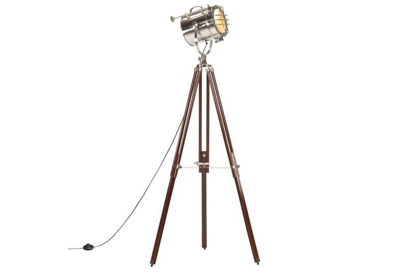 Gulvlampe med stativ heltre mango 180 cm - Belysning - Innendørsbelysning & Lamper - Gulvlampe