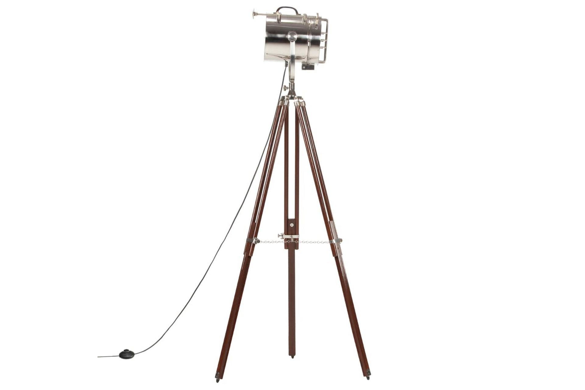 Gulvlampe med stativ heltre mango 180 cm - Belysning - Innendørsbelysning & Lamper - Gulvlampe